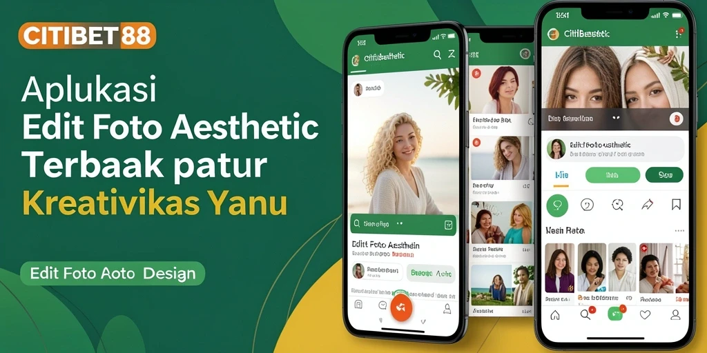 Antarmuka <strong>CITIBET88</strong> yang intuitif untuk Edit Foto Aesthetic.