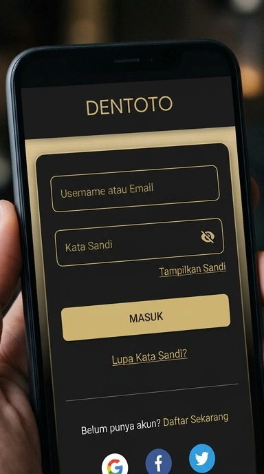 Masuk Akun Dentoto untuk Pengguna Android